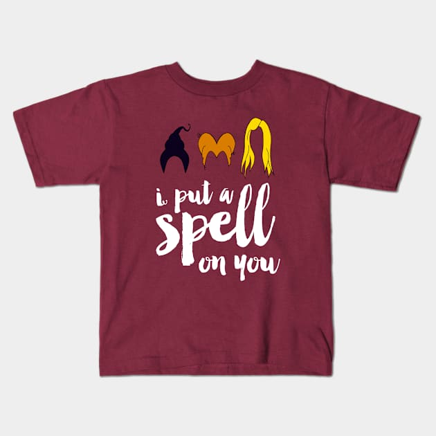 A Spell On You Kids T-Shirt by savvymavvy